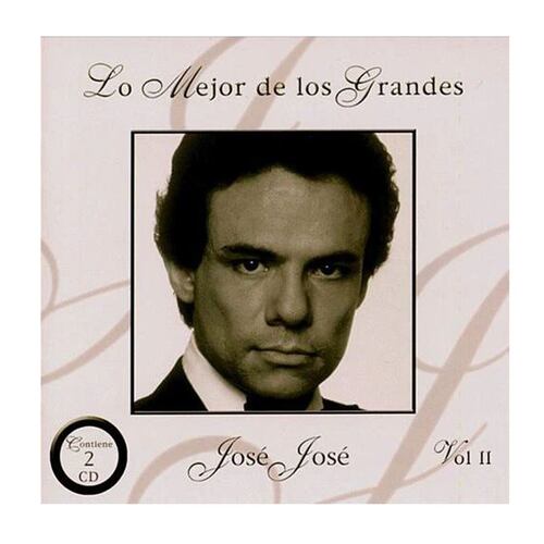 CD José José - Lo Mejor de los Grandes Vol. 2