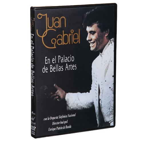 DVD Juan Gabriel-En El Palacio de Bellas Artes