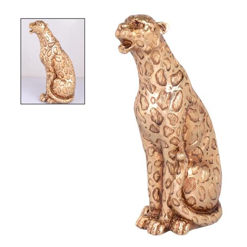 Figura leopardo sentado