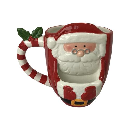 Taza Navideña Diseño Santa Santini