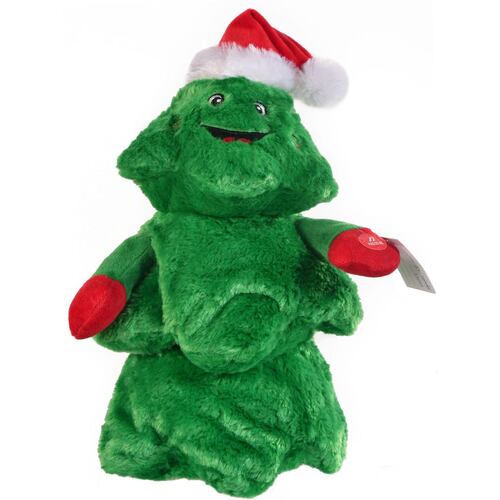 Peluche Decorativo Árbol Navideño con Música y Movimiento Santini