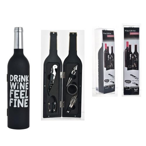 Juego Accesorio Vino Bot Drink Wine 6pz