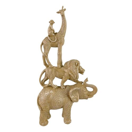 Figura Decorativa Animales 18X8X34 cm