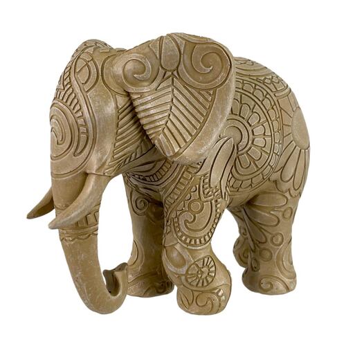 Figura decorativa de elefante Imperio Artesanal