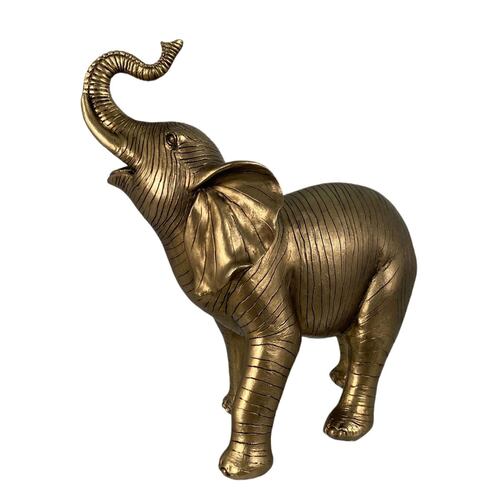 Figura Decorativa elefante 23.5X11.5X25CM