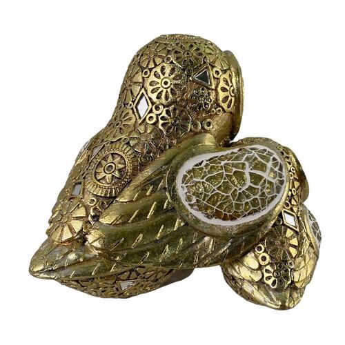 Figura Decorativa Búho 16X13X15.5CM