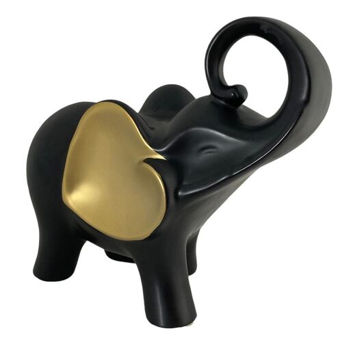Figura Decorativa Elefante orejón 27X12X24.5 cm
