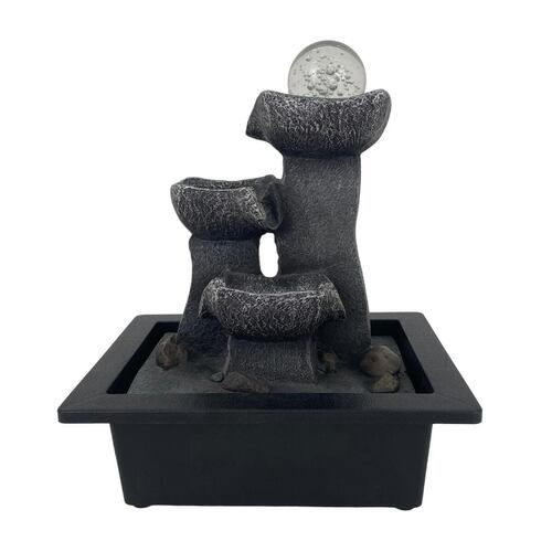 Figura Decorativa Fuente con Luz 23X17.5X27CM