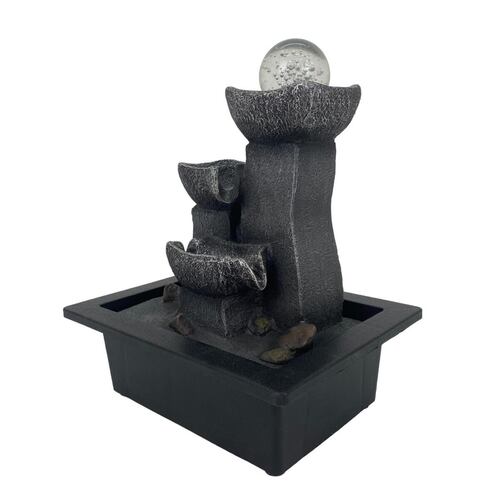 Figura Decorativa Fuente con Luz 23X17.5X27CM