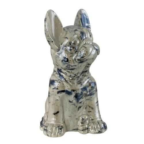 Figura Decorativa  Perrito con manchas 13.8X10.6X20CM