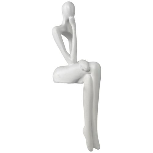 Figura Decorativa Concepts Life Diseño Silueta Recargada sobre sus Piernas