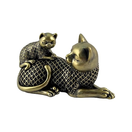 Figura Decorativa CONCEPTS Pareja de Gatos