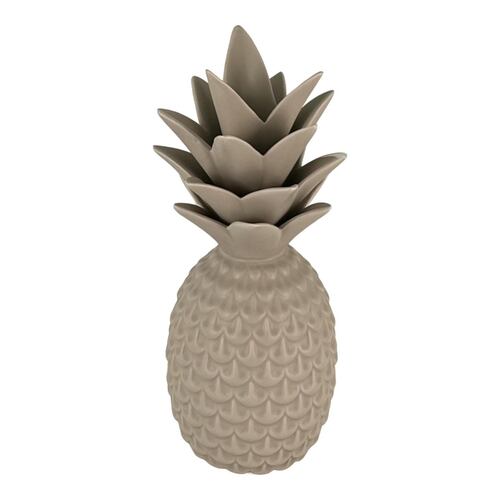 Figura Decorativa CONCEPTS de Piña Tropical Marrón