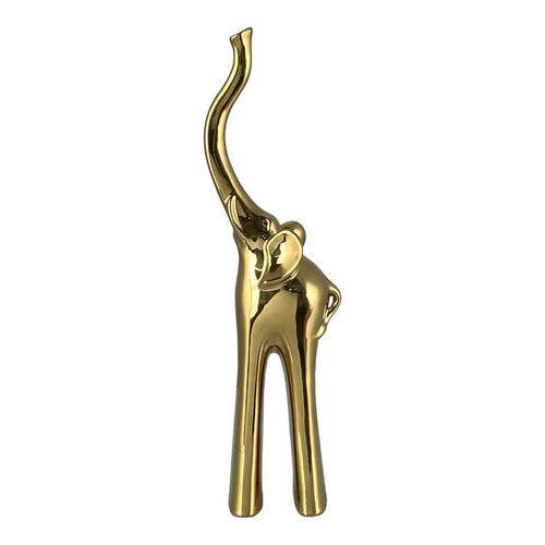 Figura Decorativa CONCEPTS Elefante Dorado Grande