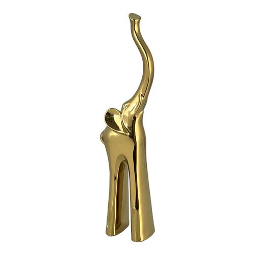Figura Decorativa CONCEPTS Elefante Dorado Grande