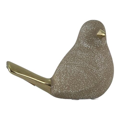 Figura Decorativa CONCEPTS de Pájaro Color Marrón en Cerámica