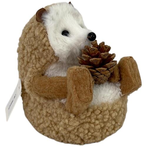 Figura Decorativa Navideña Tedi Erizo Santini