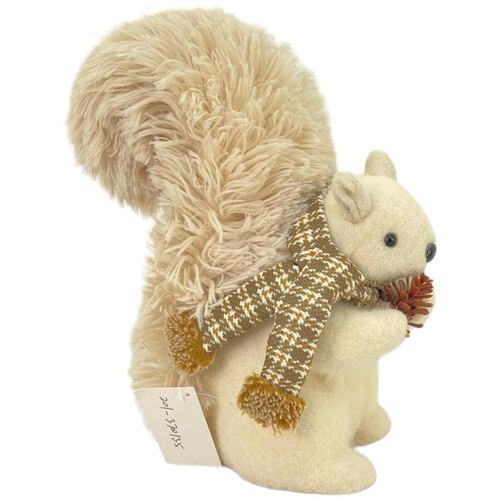 Peluche Decorativo Ardilla Navideña Santini
