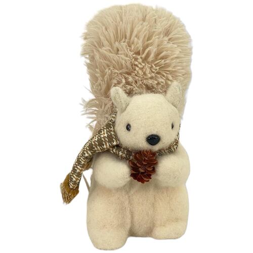 Peluche Decorativo Ardilla Navideña Santini