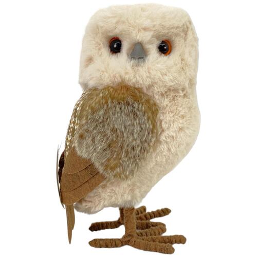 Peluche Decorativo Búho Navideño 24 cm Santini