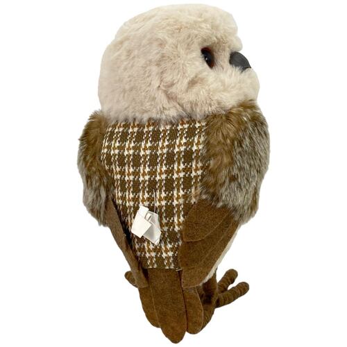Peluche Decorativo Búho Navideño 24 cm Santini