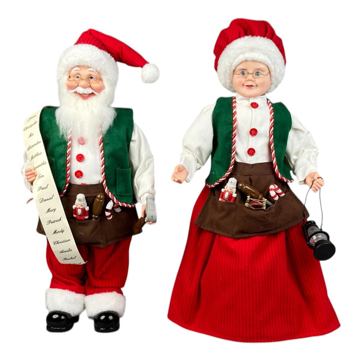 Set Santa & Mamá Claus Tradicional 2 Piezas SANTINI