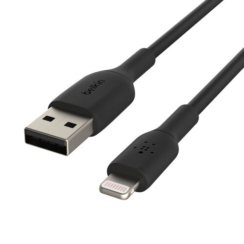 Cable Lightning Belkin a USB-A 1M Negro