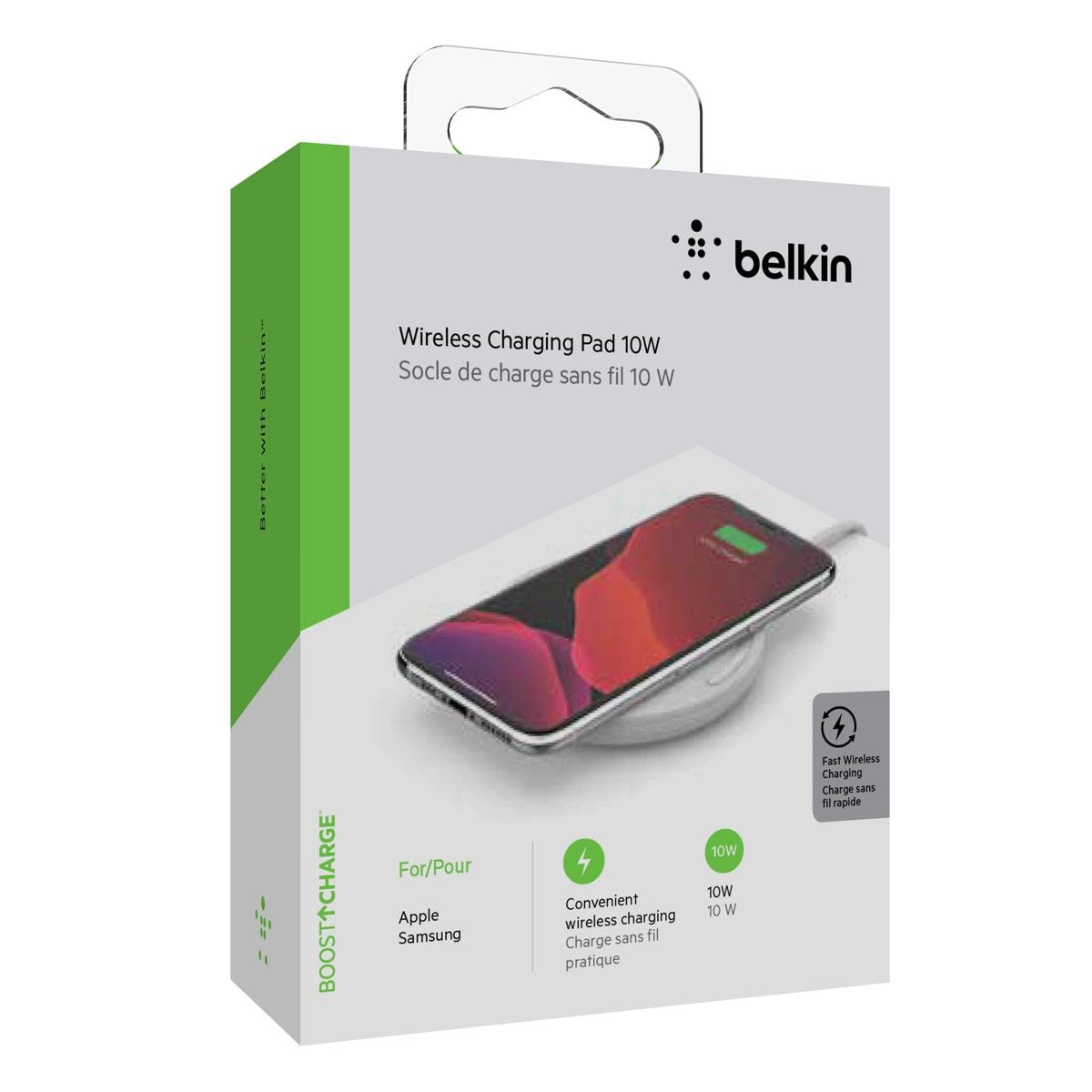 Cargador inalámbrico best sale belkin 10w