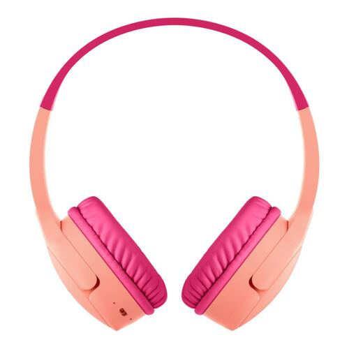Audífonos Belkin SoundForm BT para niños rosa