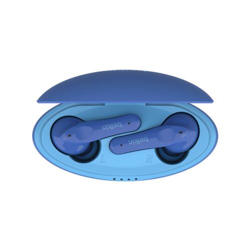Audífonos Belkin SoundForm Nano TWS para niños azul