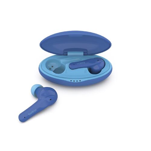 Auriculares Inalámbricos Belkin de Diadema para Niños - Azul - Compudemano