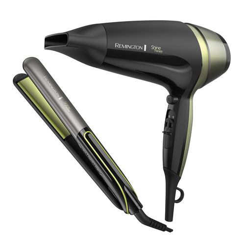 Combo Aguacate Alaciadora y Secadora Remington