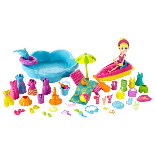 Polly Pocket! Día de Modas en la Playa