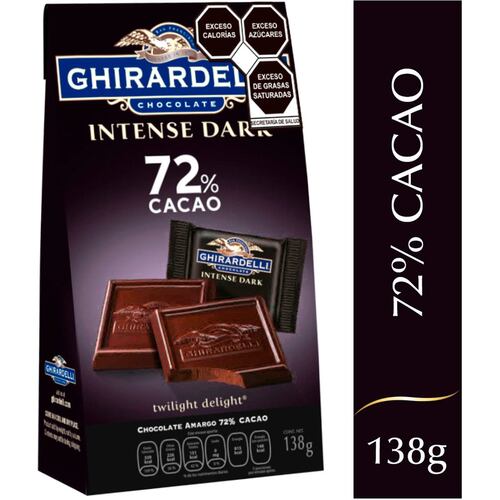 Gh 72% Cacao Bolsa 138 G