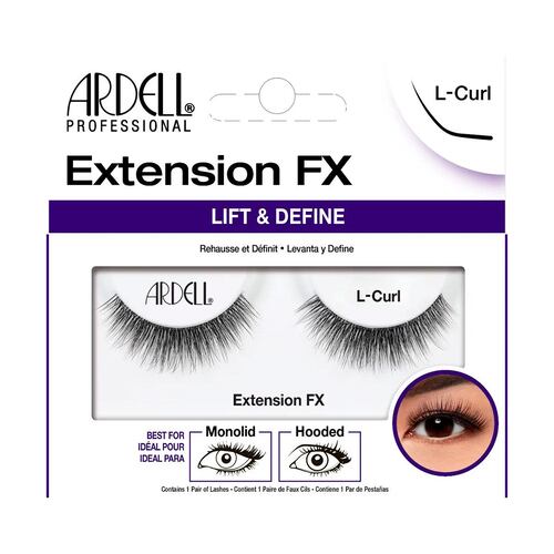 Pestañas Postizas Extension Fx L Curl AD008 Ardell