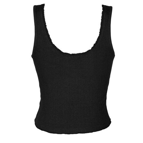 Top Liso Philosophy Talla Chica Color Negro para Mujer