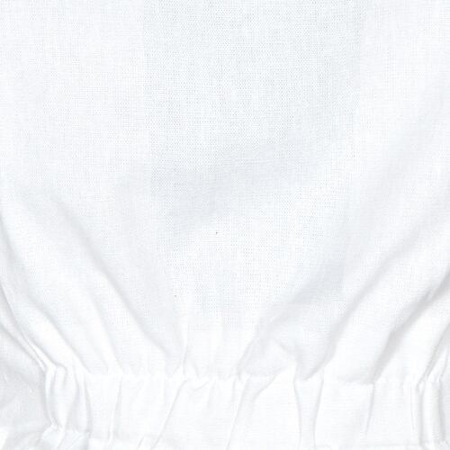 Chaleco Liso con Botones Philosophy Talla Grande Color Blanco para Mujer