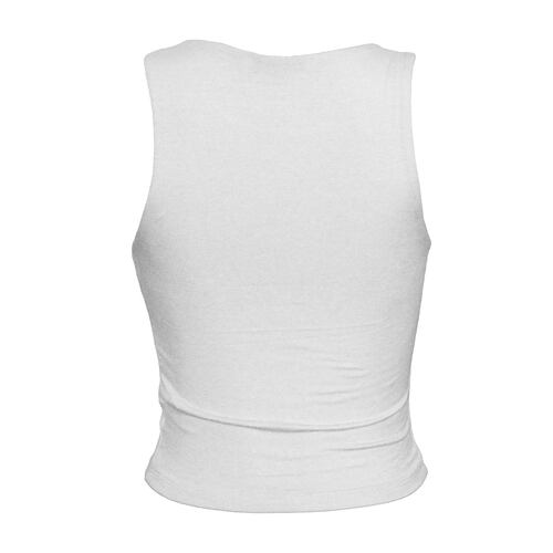 Playera Lisa Philosophy Talla Mediana Color Blanco para Mujer