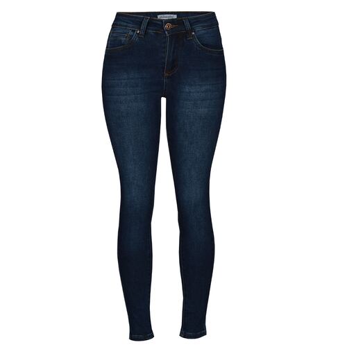Jeans Skinny con Bolsillos Philosophy Color Azul Obscuro Talla 9 para Mujer