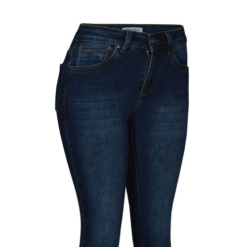 Jeans Skinny con Bolsillos Philosophy Color Azul Obscuro Talla 9 para Mujer