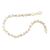 Pulsera X Con Barra Bicolor, Oro 14k, Sini