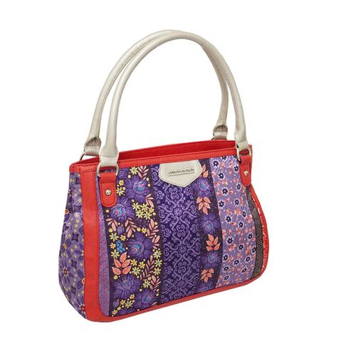 Bolsa Corazón de Melón satchel morado