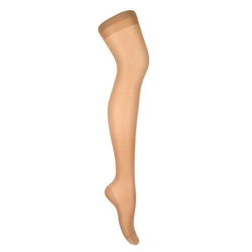 Medias Preven-T clásica 2a etapa mediana compresión activa circulación tejido micromesh 1904 grande natural dama