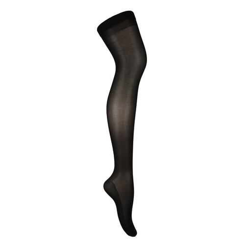 Medias Preven-T clásica 2a etapa mediana compresión activa circulación tejido micromesh 1904 grande negro dama