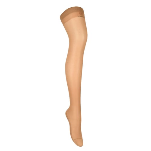 Medias Preven-T clásica 1a etapa suave compresión activa circulación tejido micromesh 1906 mediana natural dama