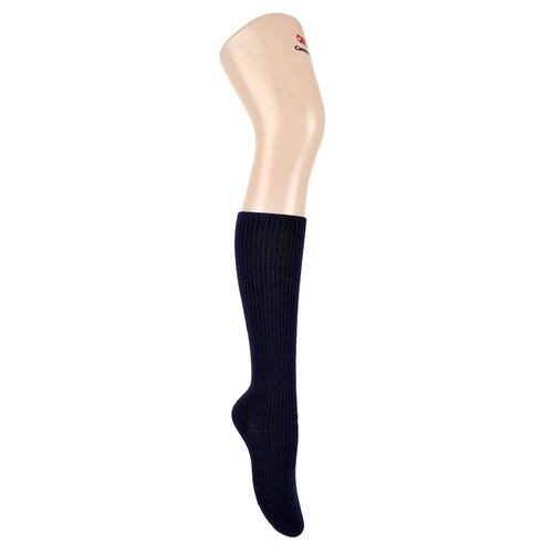 Calcetas Preven-T ejecutiva diabetes terapéutico sin costuras modelo 1966 talla chica-mediana(21 a 24cm) color azul marino dama