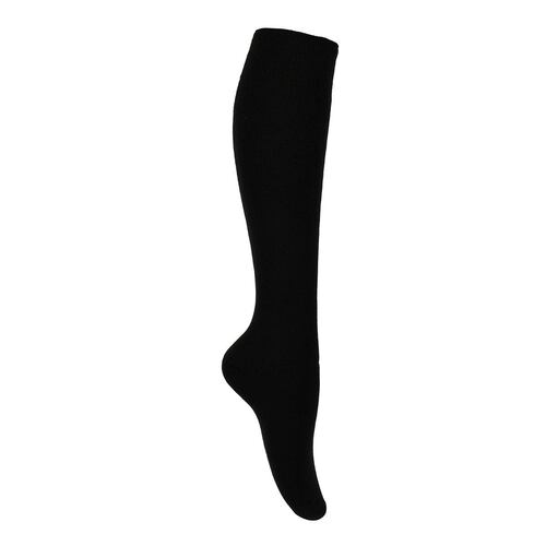 Calcetas Preven-T ejecutiva diabetes terapéutico sin costuras modelo 1966 talla grande-extragrande(24.5 a 27cm) color negro dama