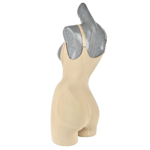 Body boxer Body Siluette seamless alto control con diseño 5007-4328 extragrande nude dama
