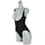 Body senos libres Body Siluette seamless alto control con diseño 5006-4329 mediana negro dama