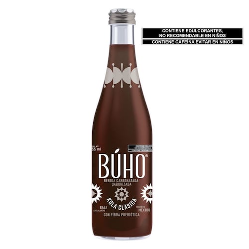 Bebida de Kola Original 355 mililitros Búho Soda